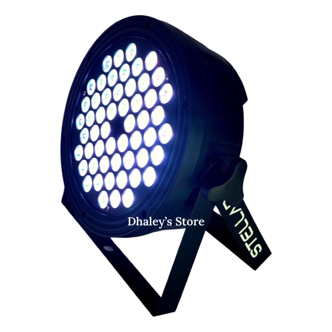 Stellar Slim PARLIGHT 54LED 3watts 3 in 1 Full Color Par light Heavy ...