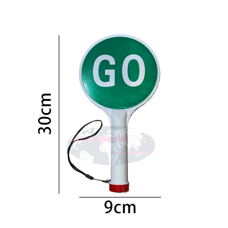 Handheld Stop REVERSIBLE Signs Road Safety Traffic Sign Suitable for ...