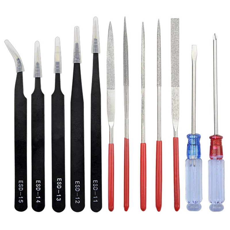 33 PCS Model Tools Kit Modeler Basic Tools Craft Set Hobby Building ...