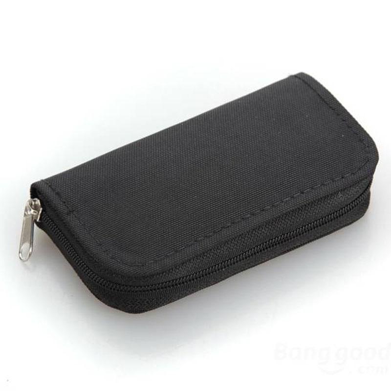 22 slots Memory Card SD card Storage Holder Wallet Case Bag | Shopee ...