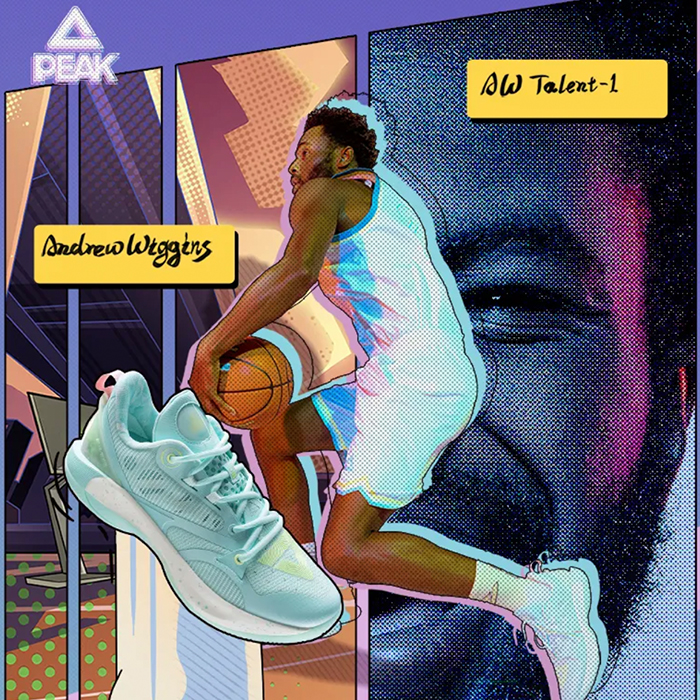 PEAK Men's Andrew Wiggins AW TALENT-1 Performance Basketball