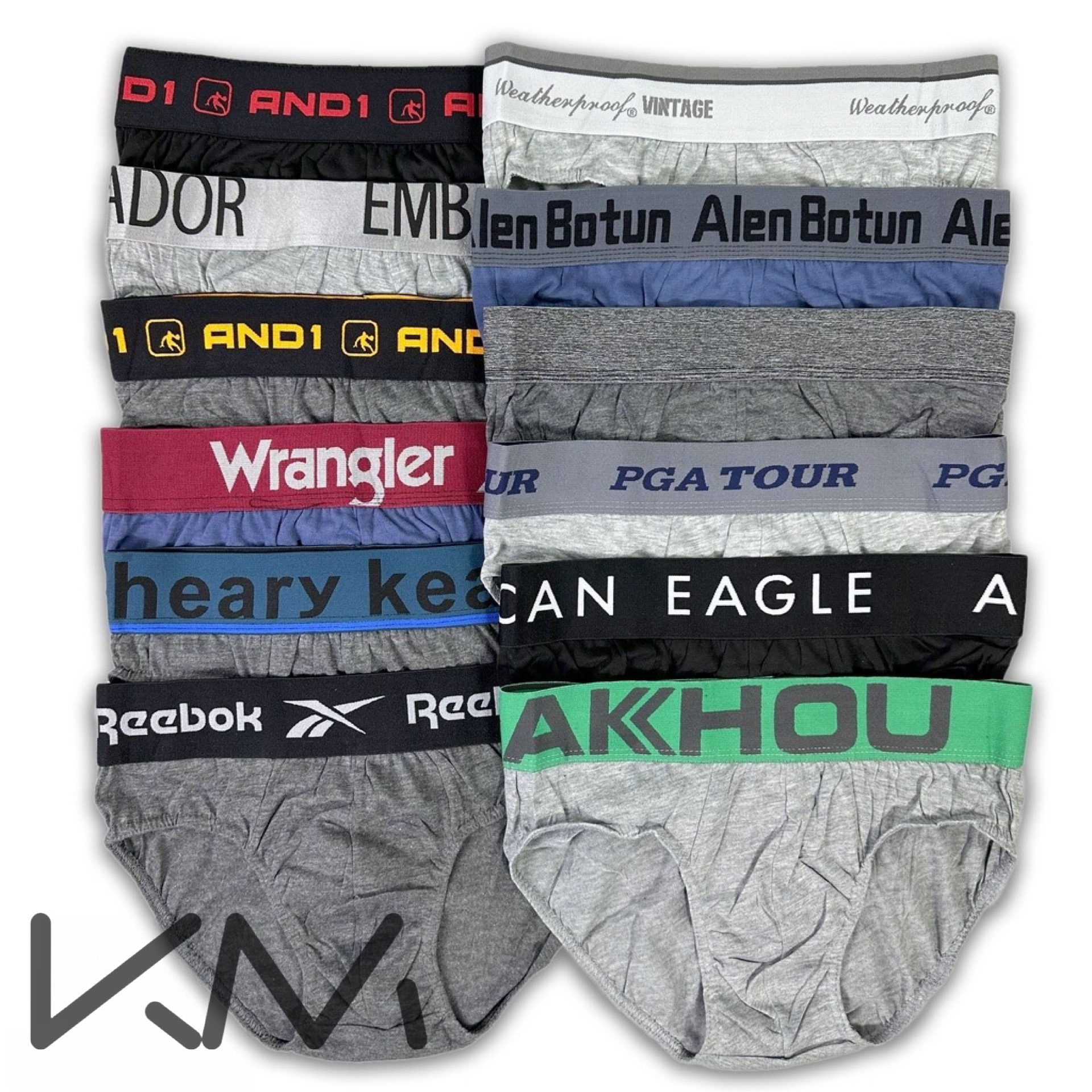 6pcs/12Pieces Assorted Brand Briefs For Men Malapad Garter Okim ...
