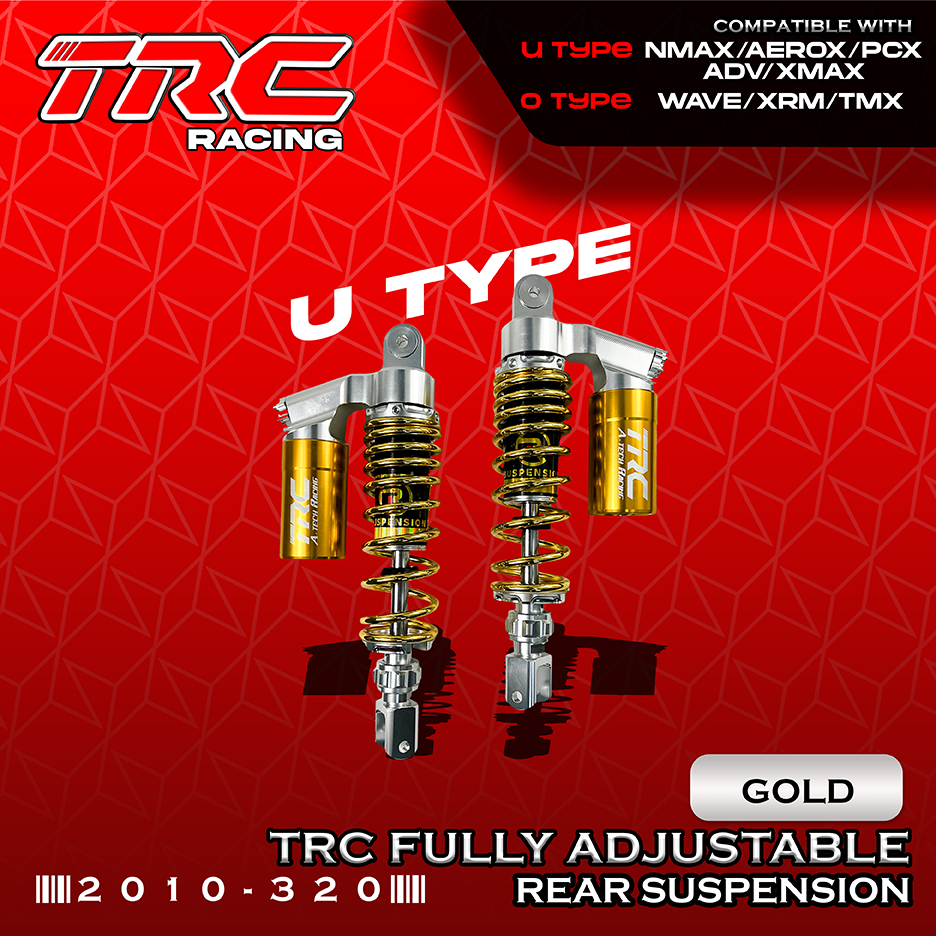 TRC Racing Nmax Aerox Xmax Adv 320mm Shock Absorber Suspension Fully ...
