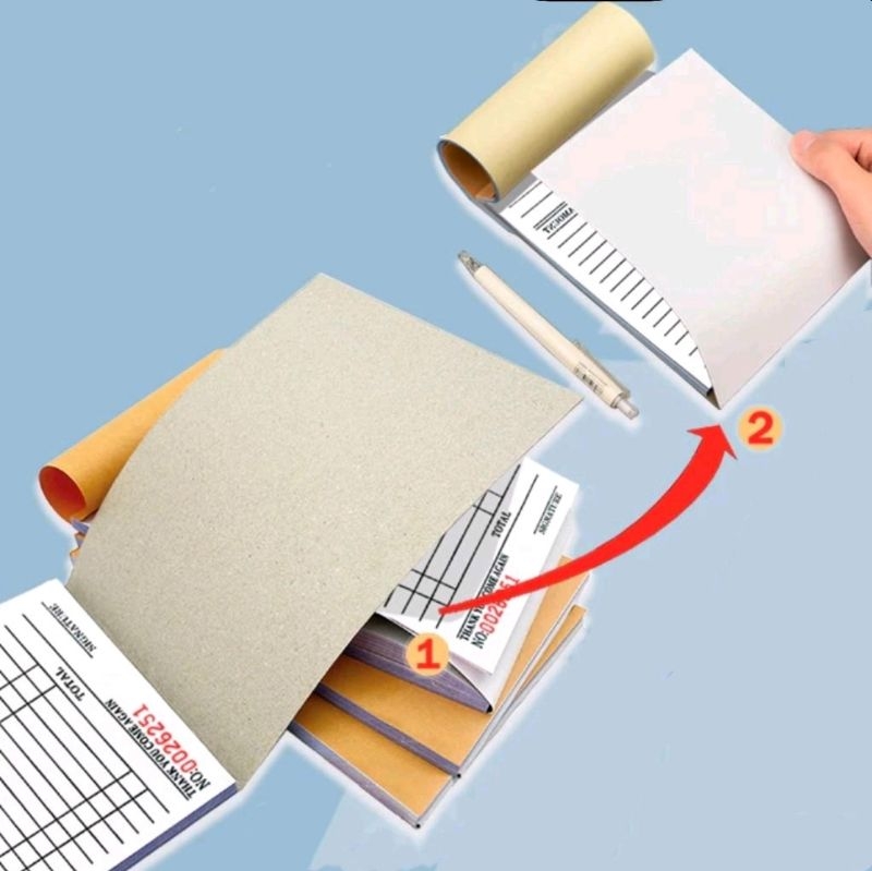 Receipt Resibo With Carbon | Shopee Philippines
