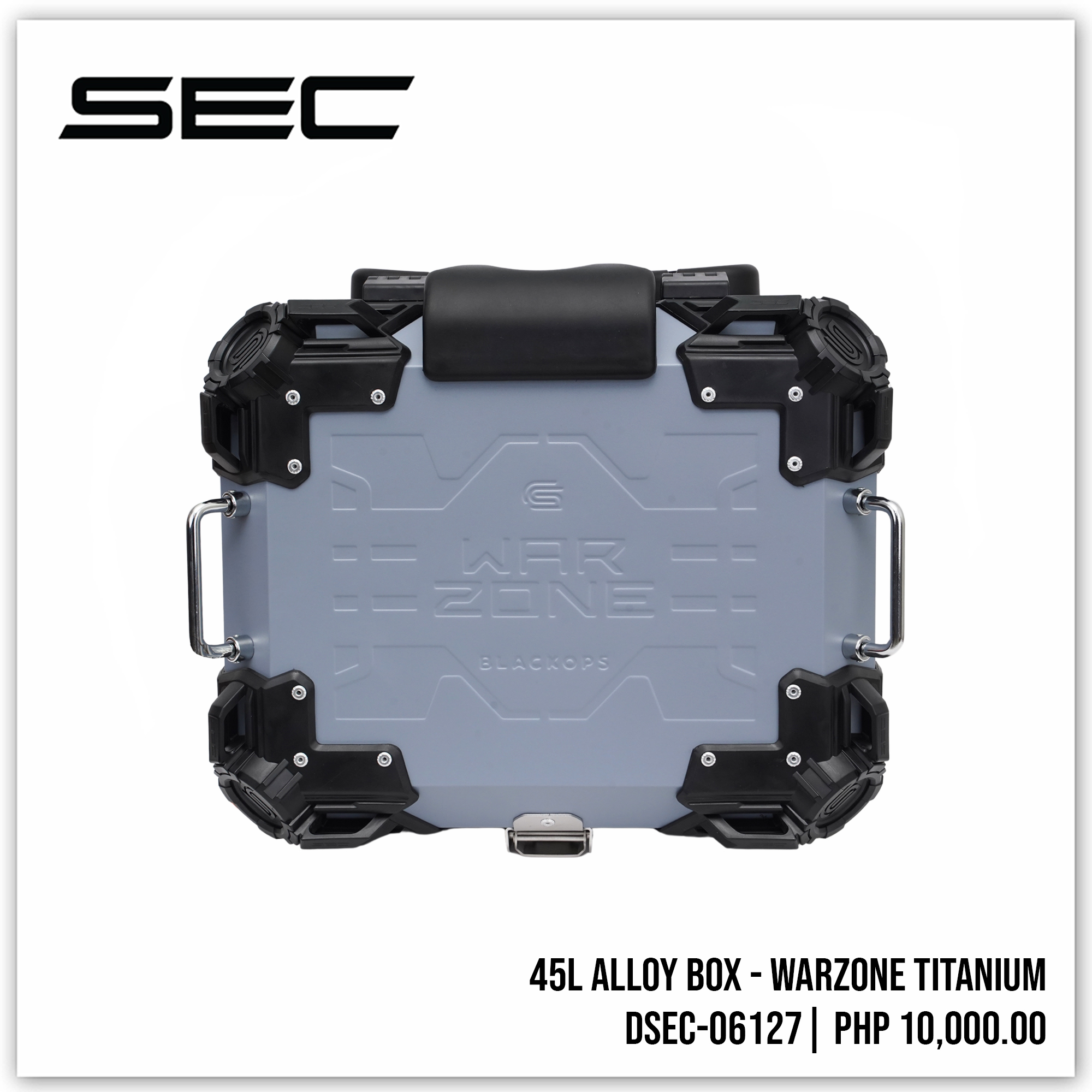 DSEC-06127 I 45L Alloy Box Warzone Titanium | Shopee Philippines