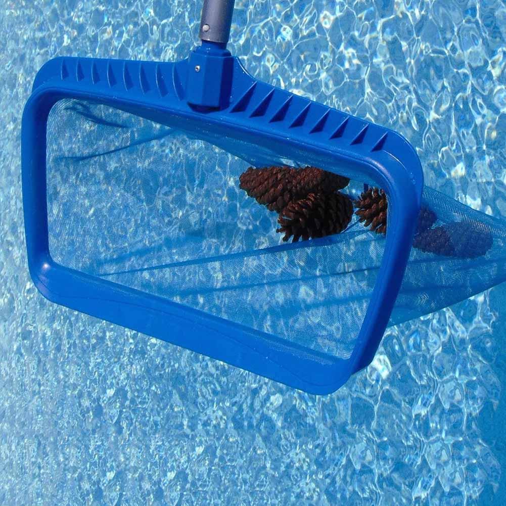 DE Heavy-duty Deep Water Net Swimming Pool Rake Bag Head Spas Skimmer ...