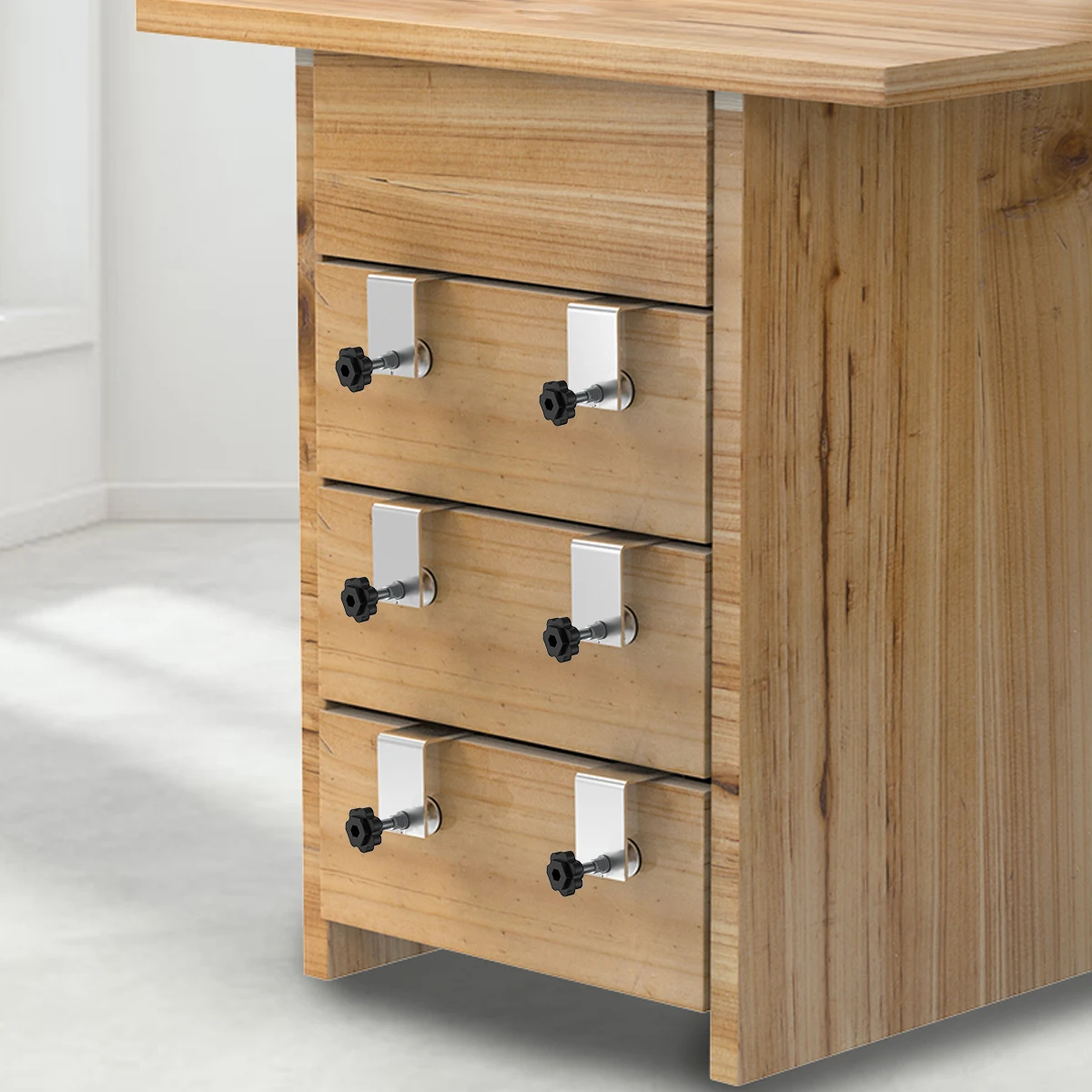 （COD）Metal Drawer Front Installation Clamps Cabinet With Easy ...