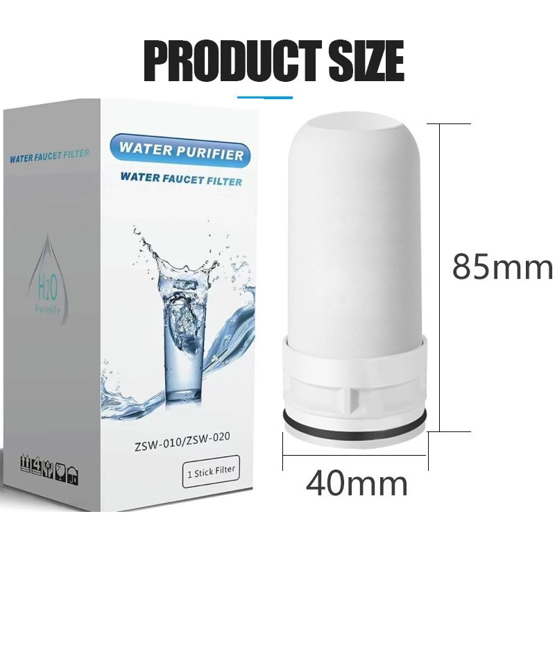gdplus Water Purifier Ceramic Filter Element Filter For Faucet ...