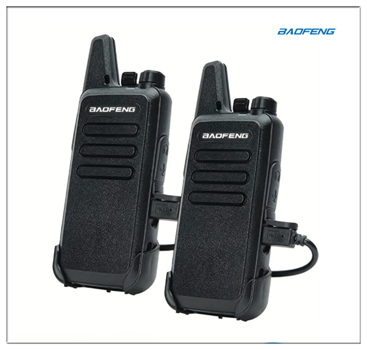 Set Of 2 Baofeng Original BF-T20 T20 5W Portable UHF Mini Two Way Radio ...