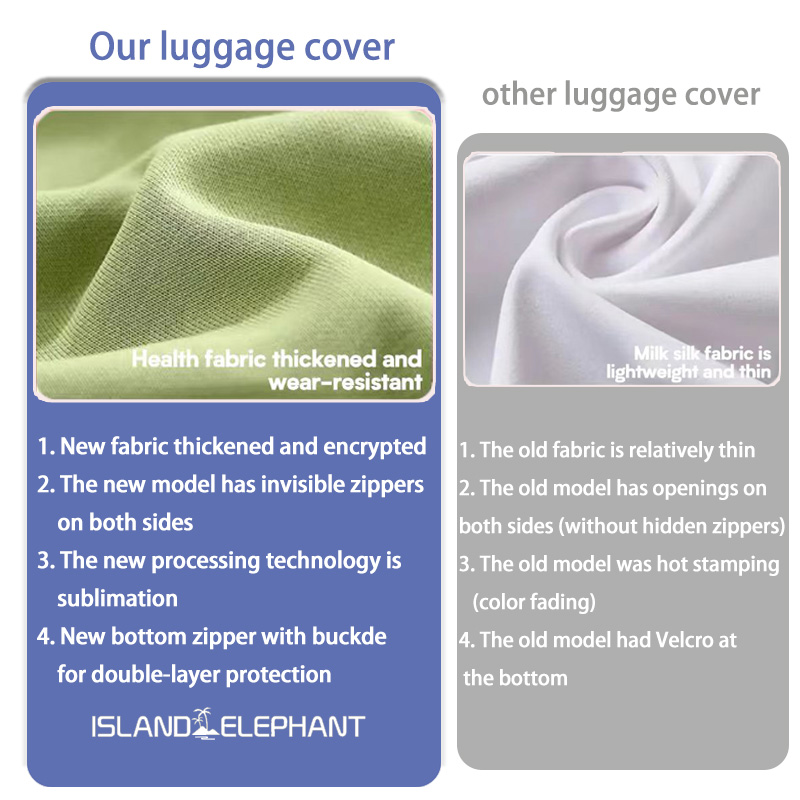 Red Elephant Aztec Pattern Print Luggage Cover Protector