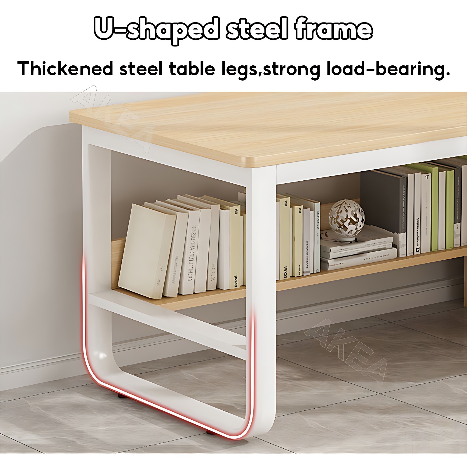 【Safe Package】Study Table With Drawer Office Table Computer Table Desk ...