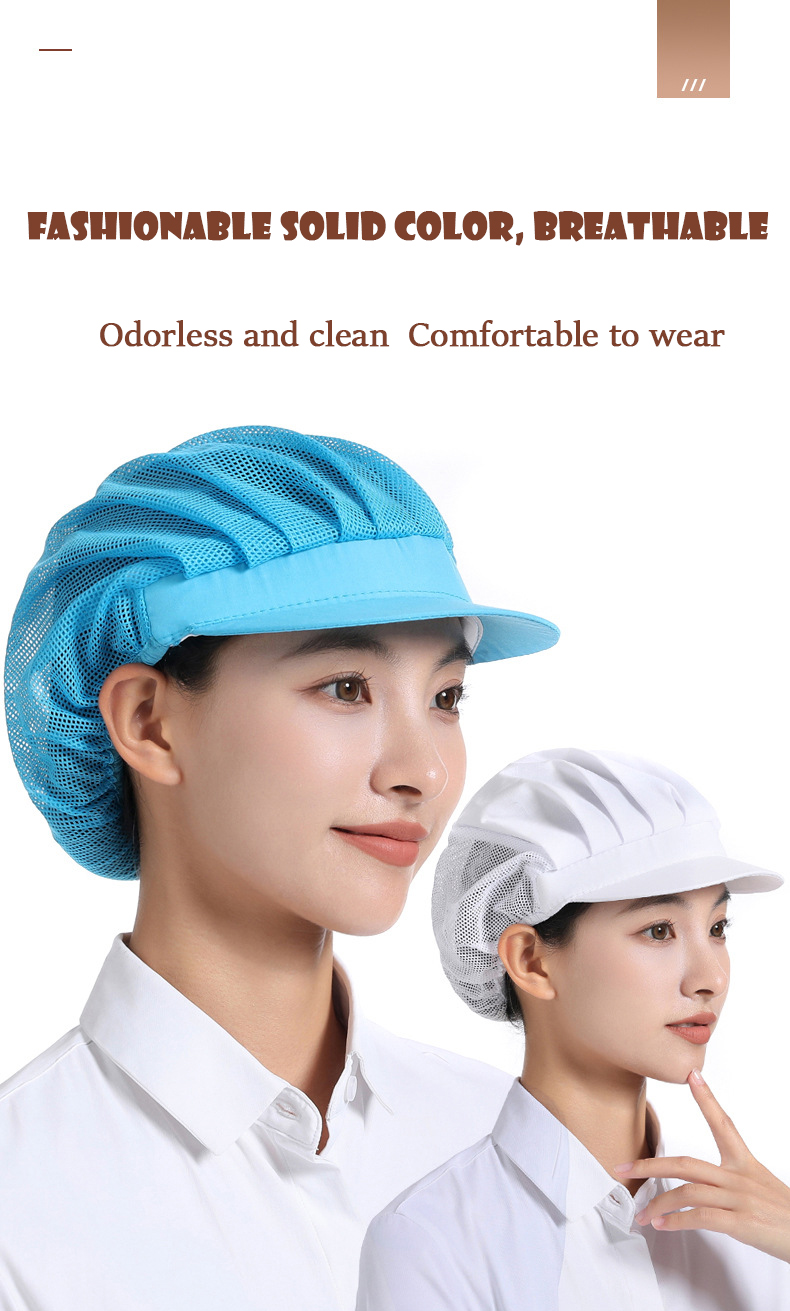 Fashion Breathable Chef Hat Kitchen Food Service Cooking Cap Chic ...