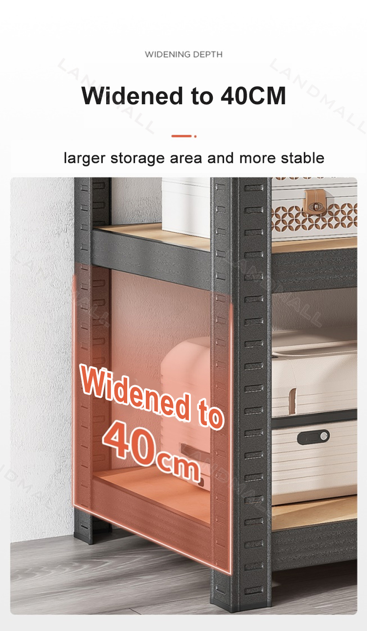 Upgrade Metal Rack 6 Layer Steel Rack ADJUST COD Heavy Stante Grocery ...