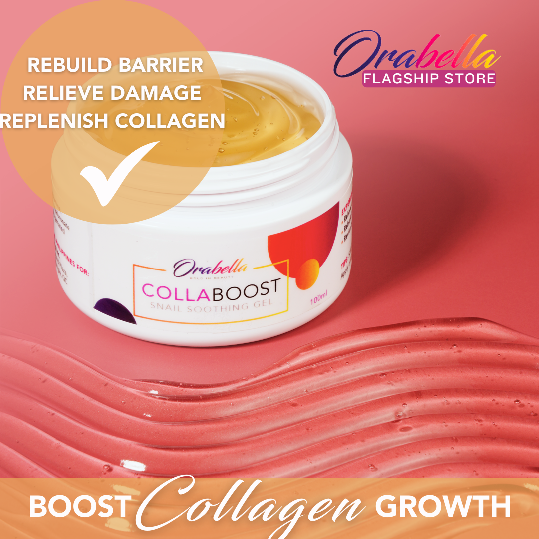 Orabella Collaboost Snail Soothing Gel 100ml Relief From Rashes Sunburn ...