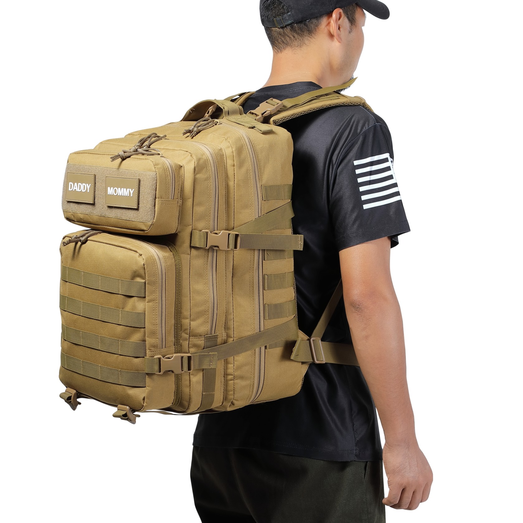 Colorland Military Tactical Style Diaper Backpack (BP239) | Shopee ...
