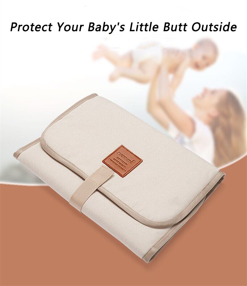 Baby Diaper Changing Pad Liners(22X27.5 Inches) Soft Cotton Waterproof Changing Mat For Baby Underpads Mattress Mat Sheet Protector Portable Reusable Urine Pads For Travel Gear Pack Of 3 - View #10