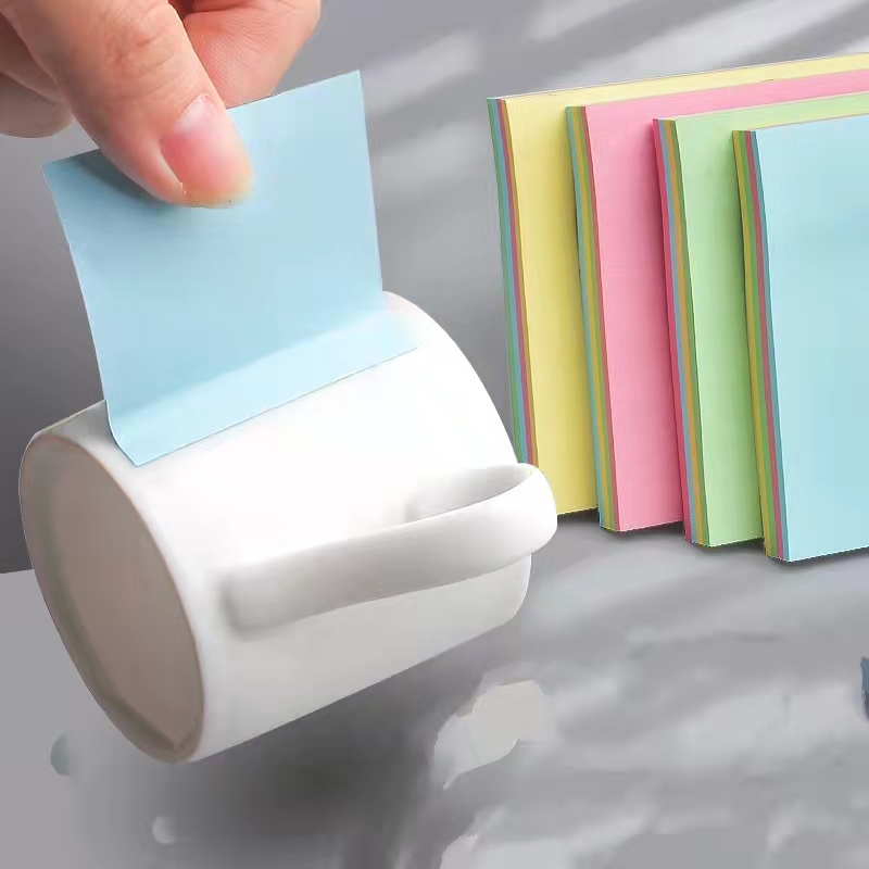 Ready Stock 100 Sheets 4-color Square Heart Ins Style Post-it Notes ...