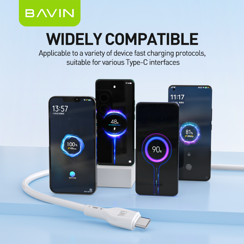 BAVIN CB222 60W 30W 18W PD Qualcomm 3.0 Fast Charging Durable Data ...