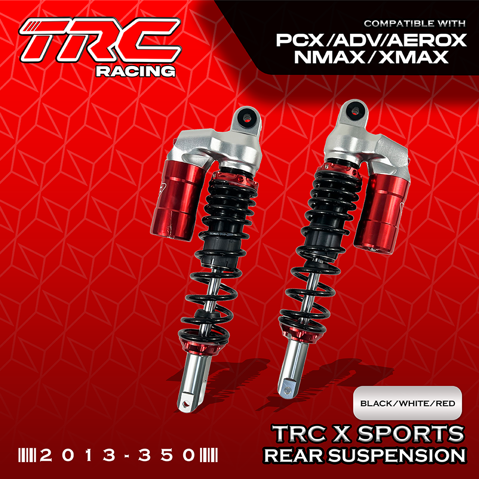 TRC Racing Shock Absorber Suspension X SPORT 350mm NMAX/XMAX/AEROX/ADV ...