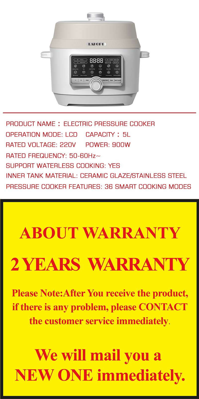 Housmile pressure cooker user manual hotsell