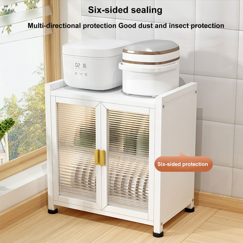 Jiditech 2/3-Tier Dish Rack Dish Drainer Dish Black/White Shelf Cabinet ...