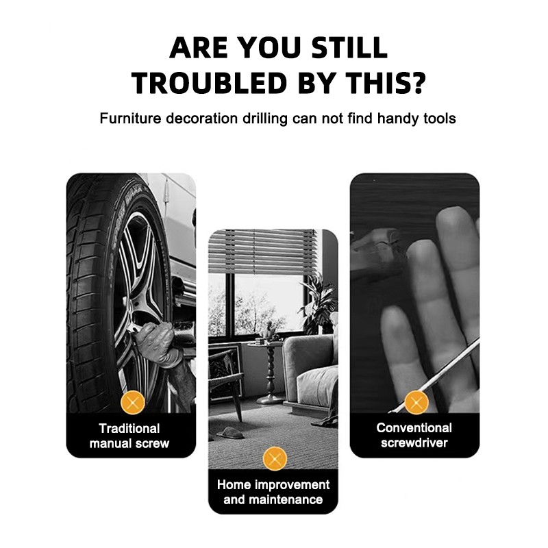 Electric Impact Wrench set Cordless Brushless Screwdriver Driver