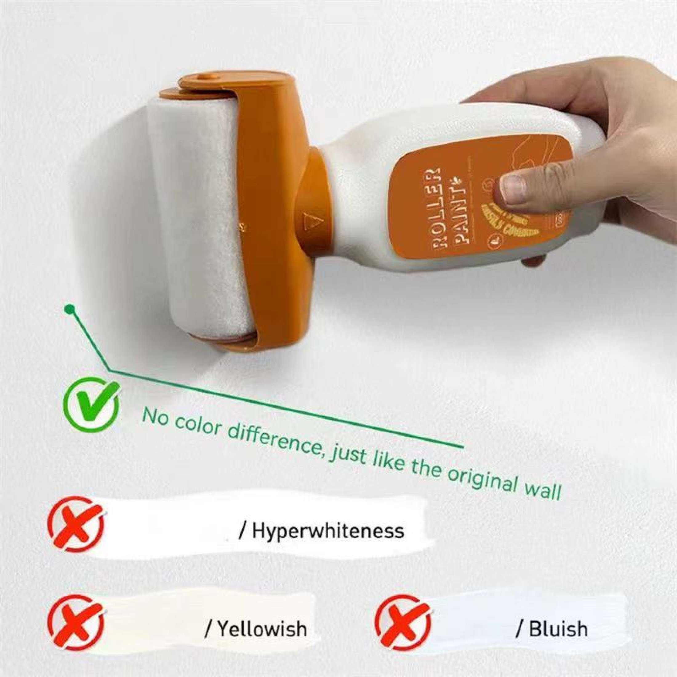 Roller Wall Treatment White repair paint ointment white small roller ...