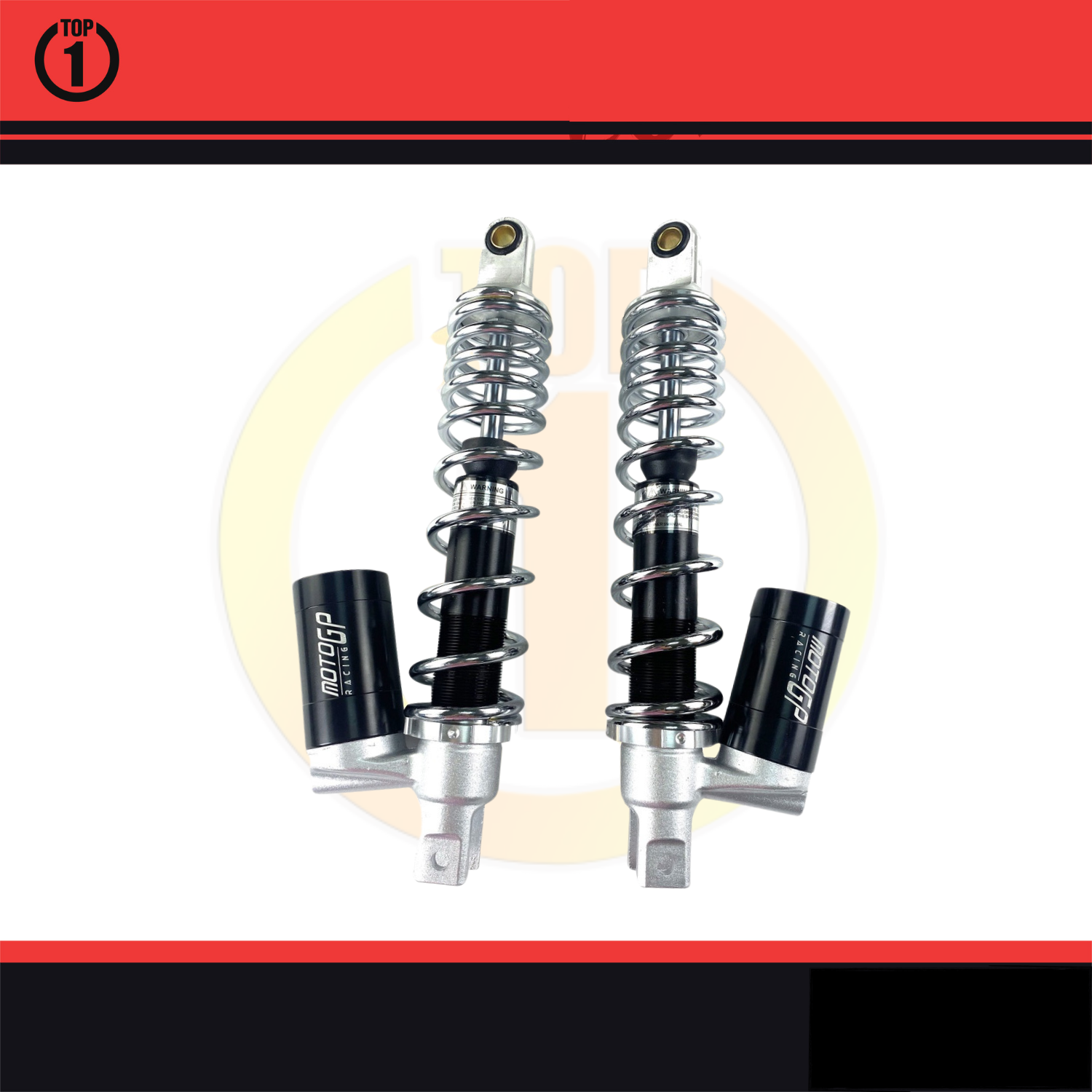 1 Pair Rear Dual Shock Suspension With Gas Tank For Nmax Aerox Skydrive ...