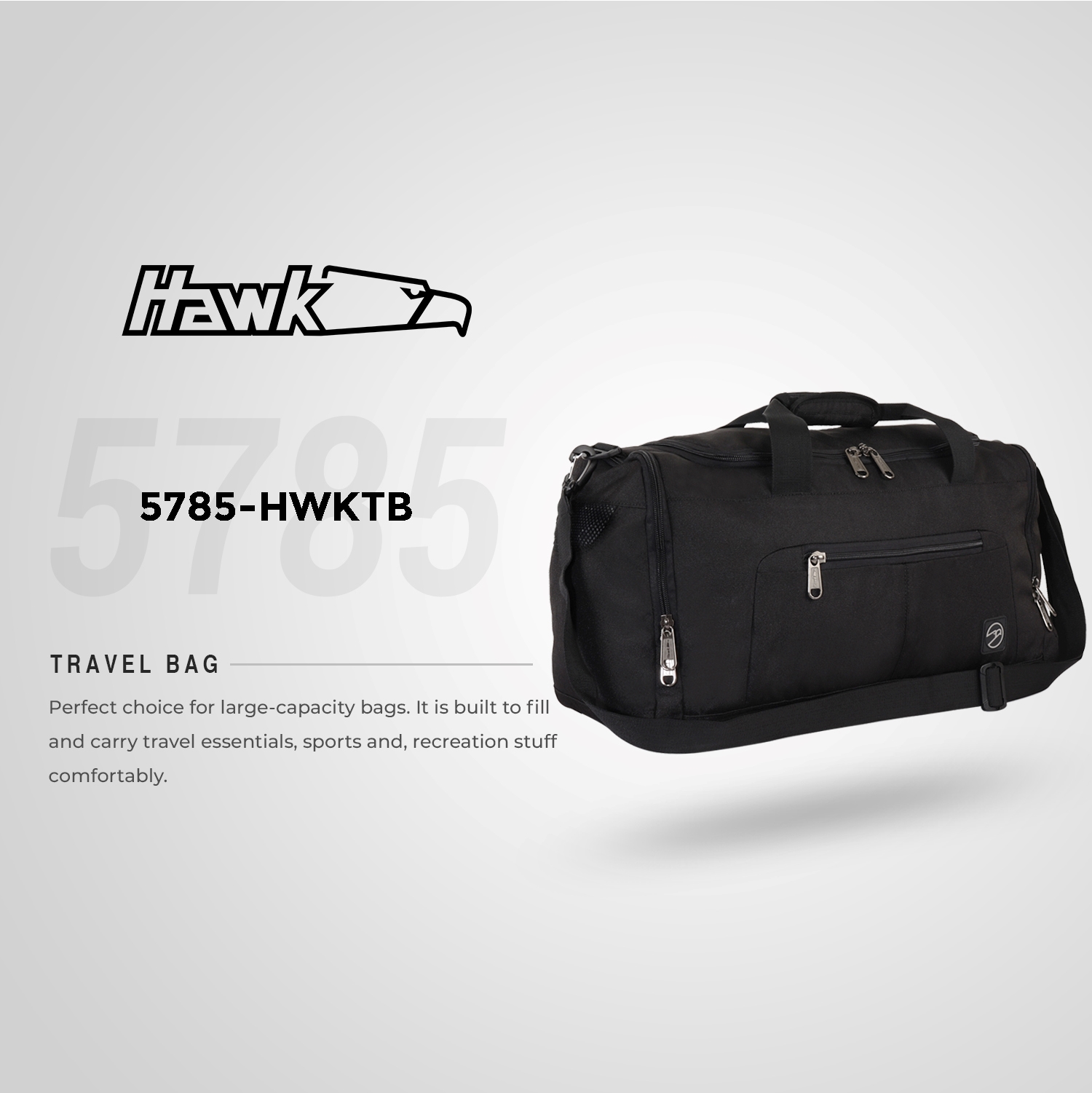 Hawk 5785 Travel Bag Shopee Philippines
