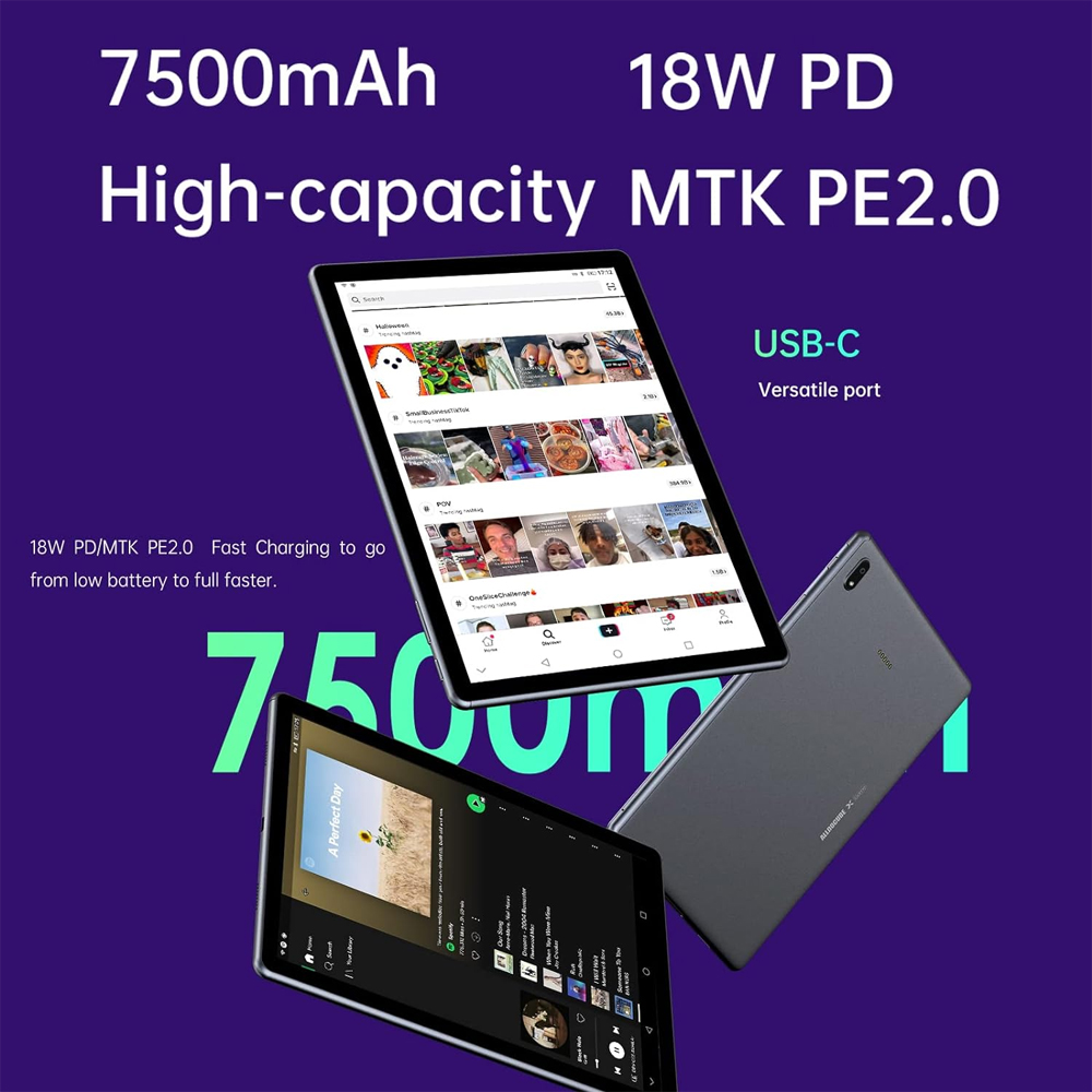 Alldocube X Game Tablet | 6GB+128GB | 10.5” IPS Display | MediaTek ...