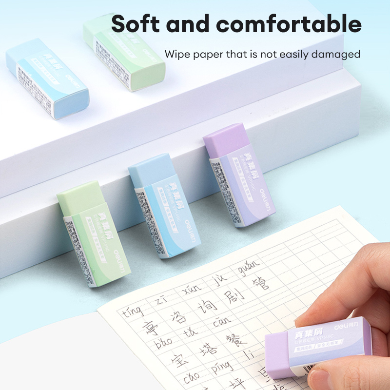 Deli 1pc Color True Chip Eraser VP149C VP150C | Shopee Philippines
