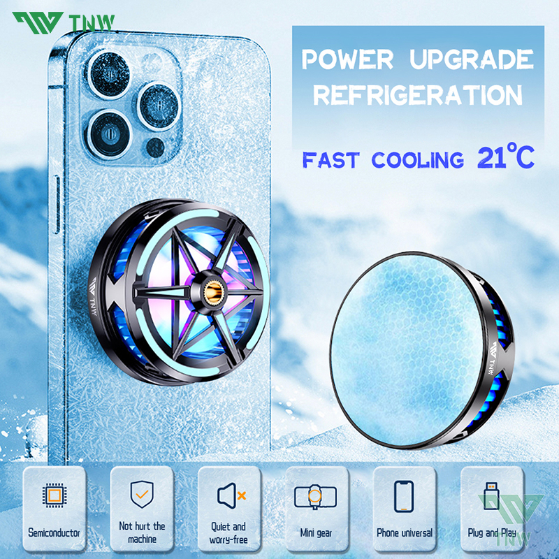 TNW S7 Magnetic Phone Cooler Gaming Radiator Phone Cooler Cool