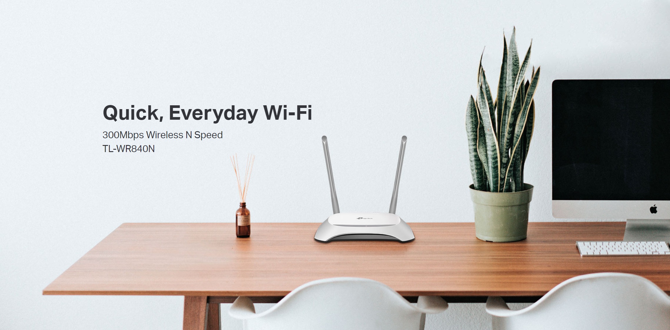 TP-Link TL-WR840N 300Mbps Wireless N Speed N300 Wi-Fi Router 2.4GHz ...