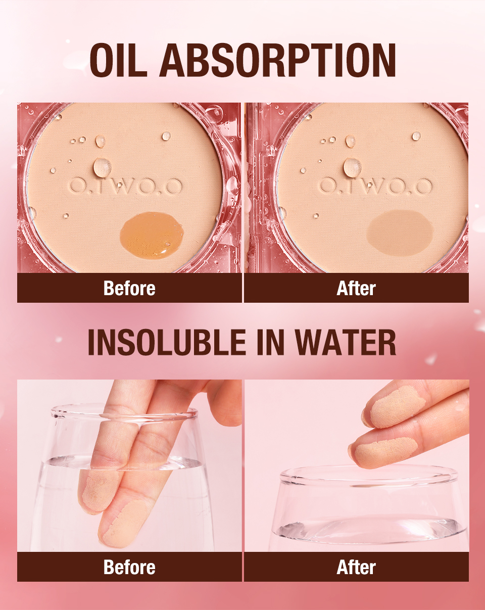 O.TWO.O Loose Powder 3 Color Long Lasting Waterproof Oil Control Face ...