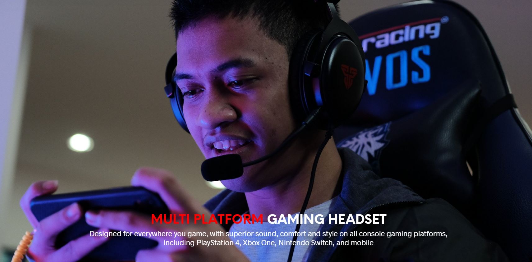 Fantech ECHO MH82 Gaming Headset Multi Platform Gaming Headphone with