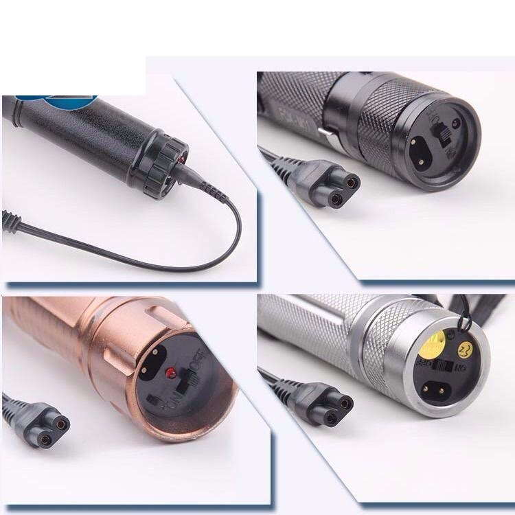 Flashlight charging power cord 220V 110V direct charging universal ...