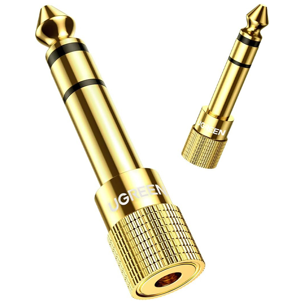 UGREEN 3.5mm to 6.5mm Jack Audio Adapter Plug for Guitar, Mixer ...