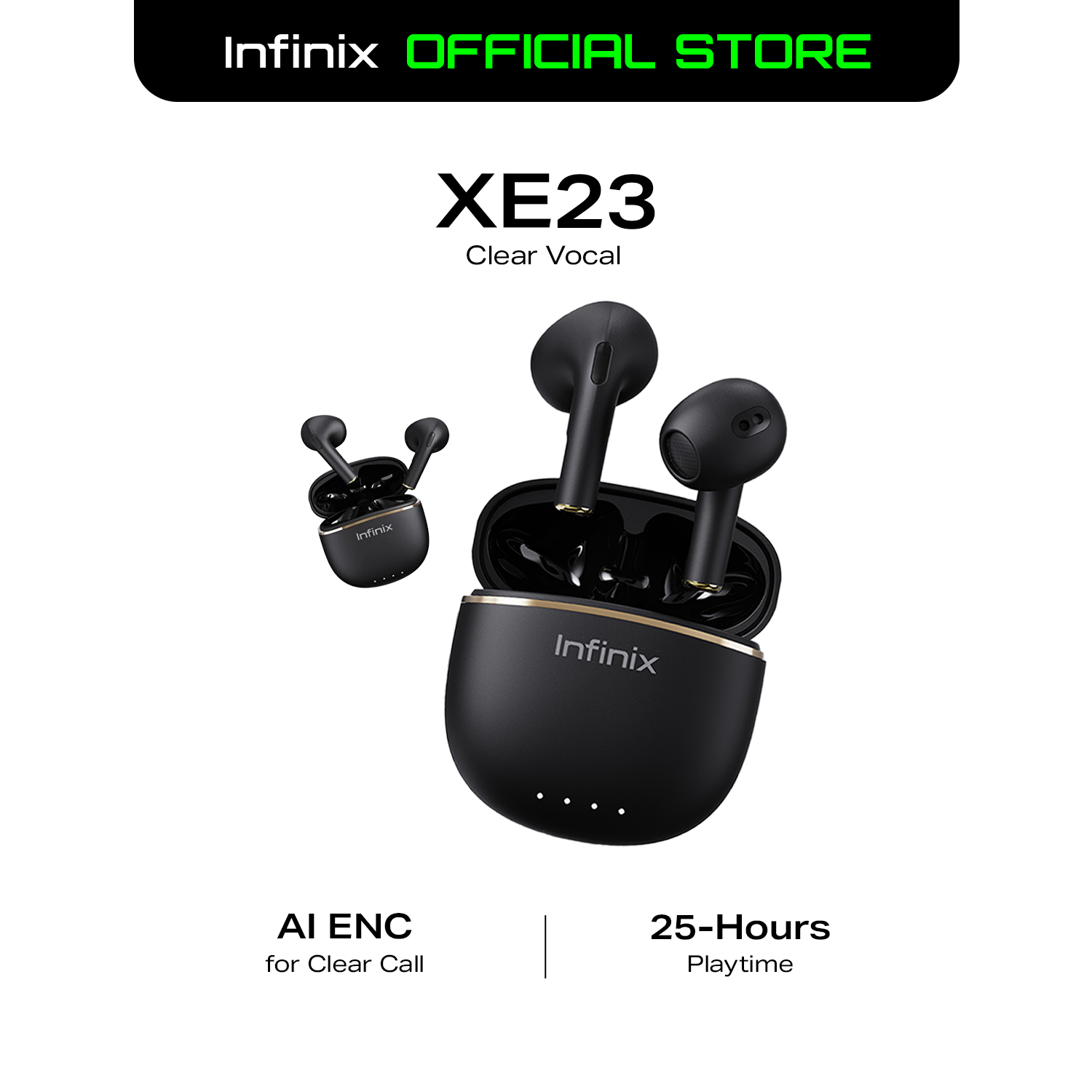 Infinix bluetooth earbuds new arrivals