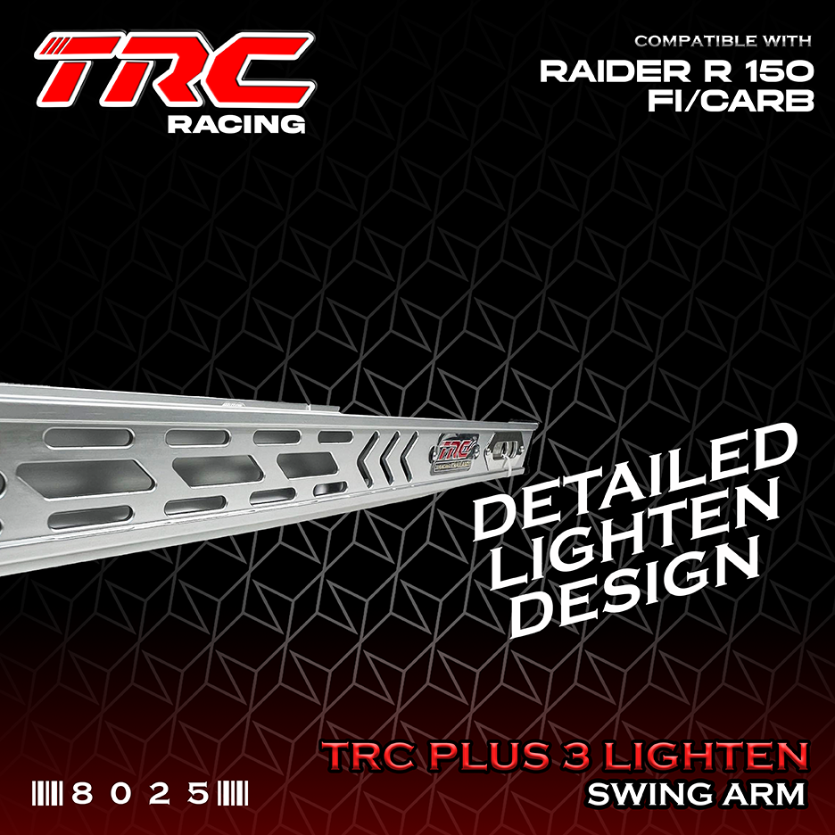 TRC Racing Swing Arm PLUS 3 Lighten Design Thai Concept Raider 150 Carb ...