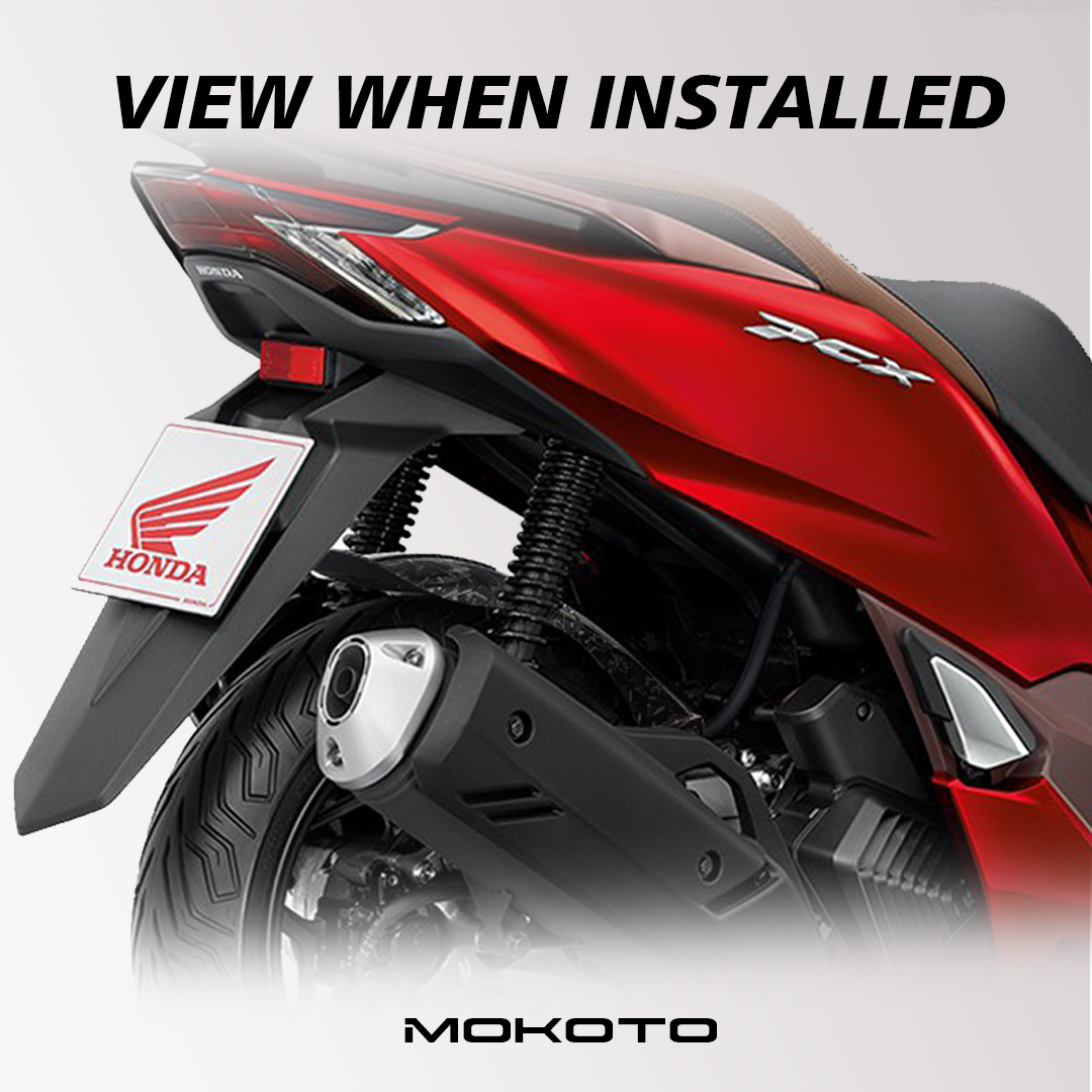 MOKOTO TIRE HUGGER LONG REAR FENDER MUD GUARD FOR ADV 160 PCX 160 ...