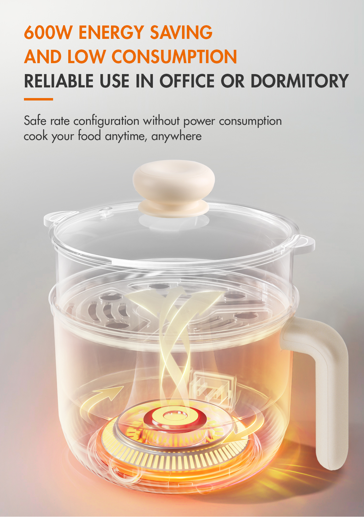 Gaabor Rice Cooker Standard Multifunctional Non Stick Mini Rice Cooker