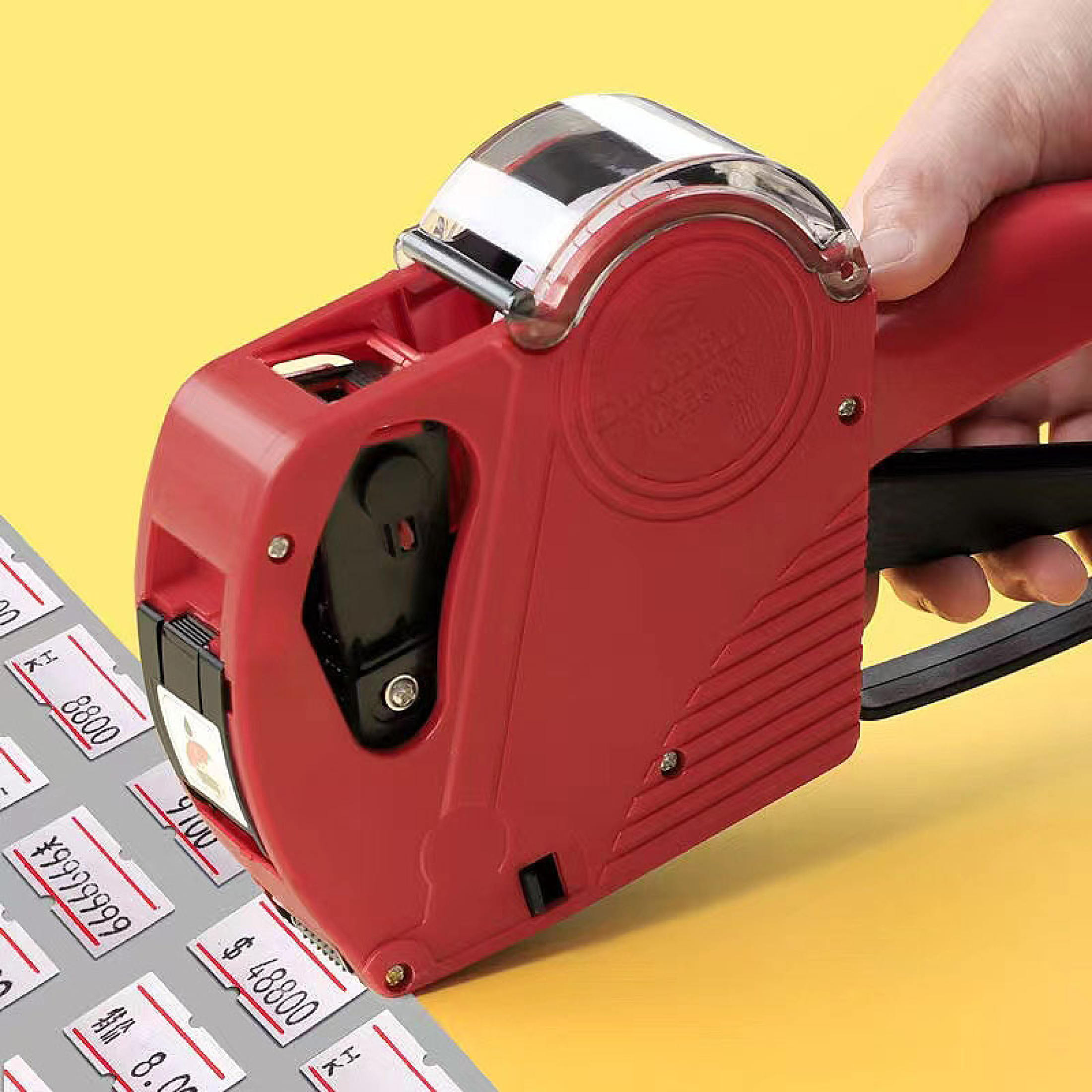 Labeling Machine Printer Plays Price Tag Machine Fully Automatic Manual ...