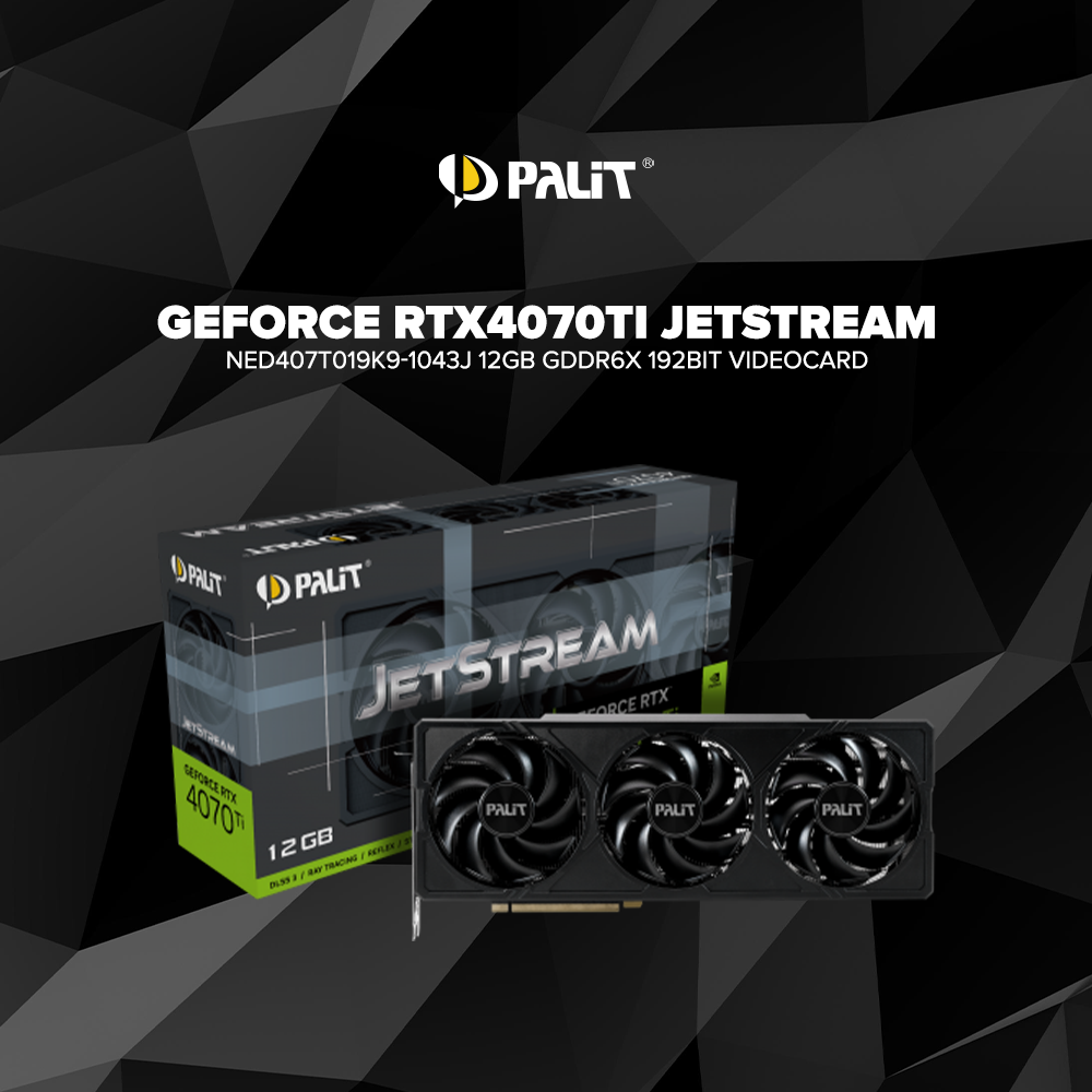 EasyPC| PALIT GeForce RTX4070Ti JETSTREAM NED407T019K9-1043J 12GB ...