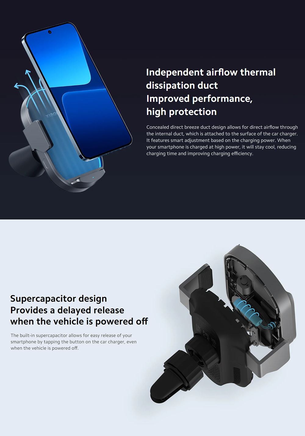 Xiaomi 50W Wireless Car Charger Shopee Philippines