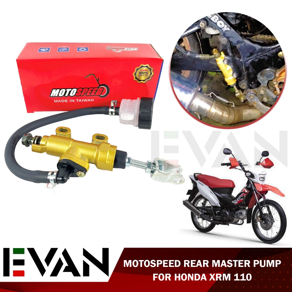 EVAN.COM Rear Brake For Xrm 110 Master Pump For Motorcycle 1316 ...