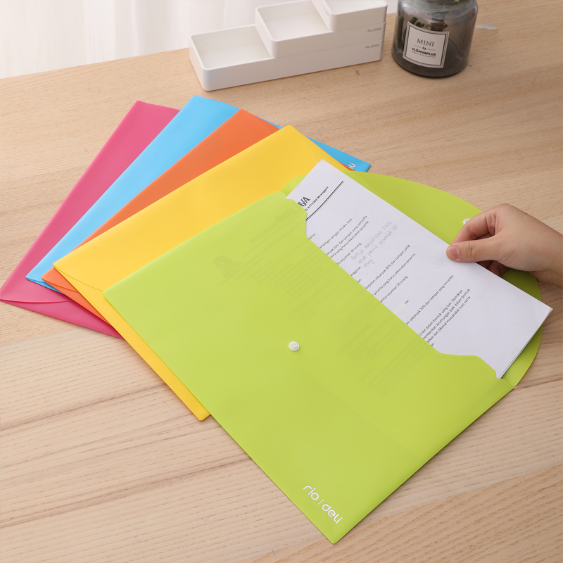 Deli A4 File Folder Box document organizer storage office school ...