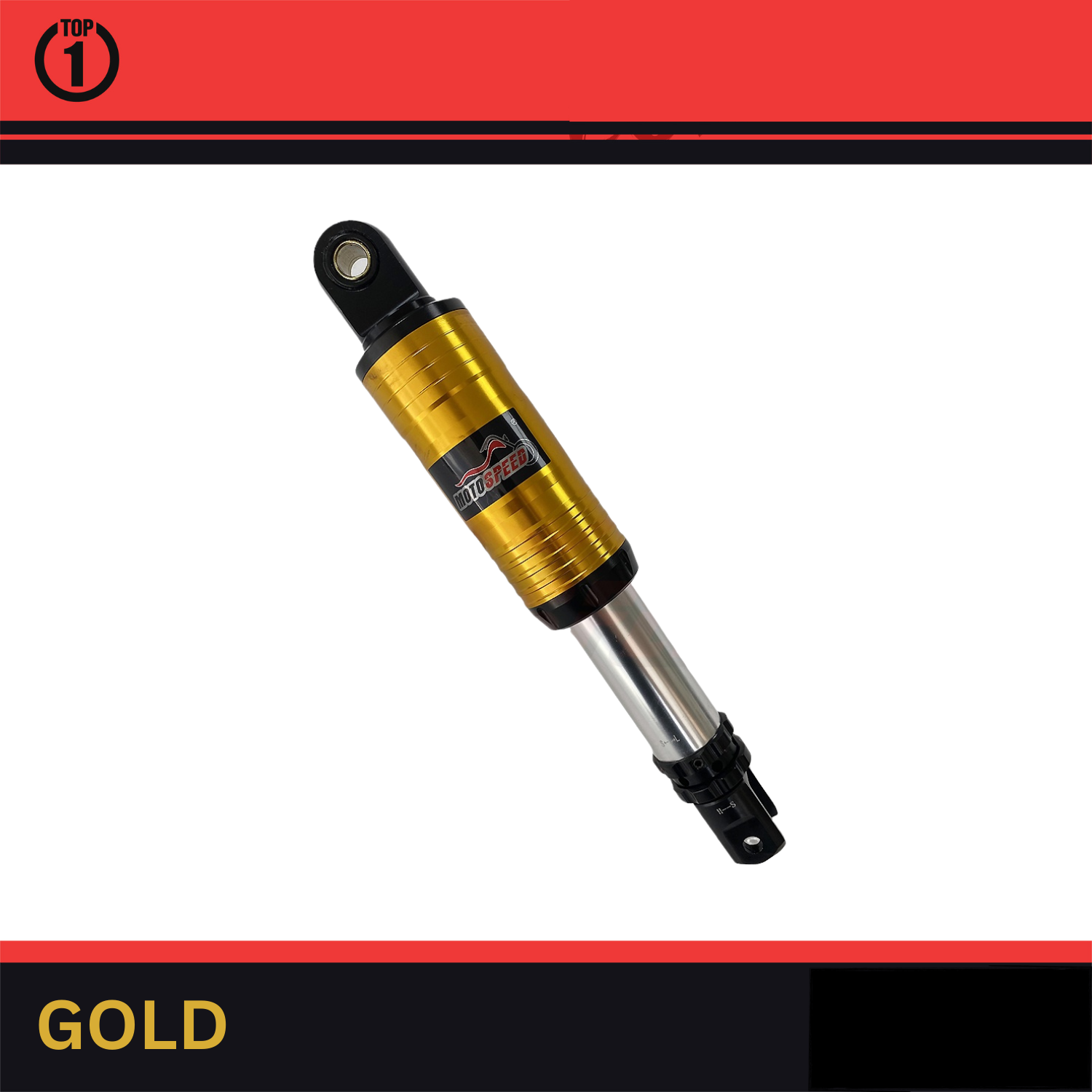Top1 Motors Rear Mono Shock Absorber 300mm For Mio Click Beat Skydrive ...