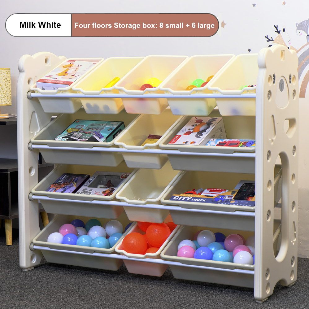 4 layer Toys storage rack for kids toy shelves toy organizer toy for ...