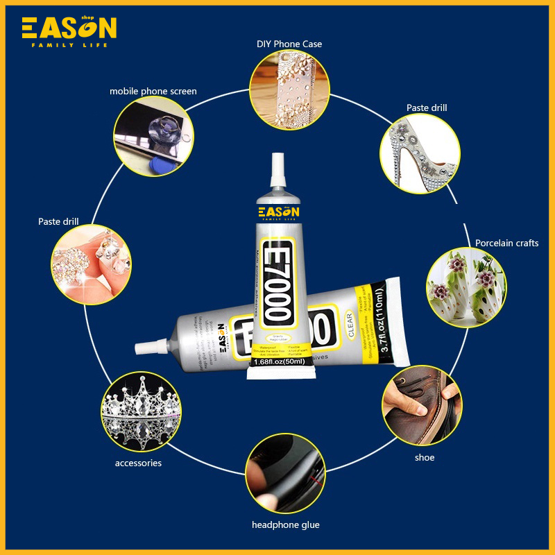 EasonShop COD E7000 Fabric Glue Original Multi-Purpose Adhesive Glue ...