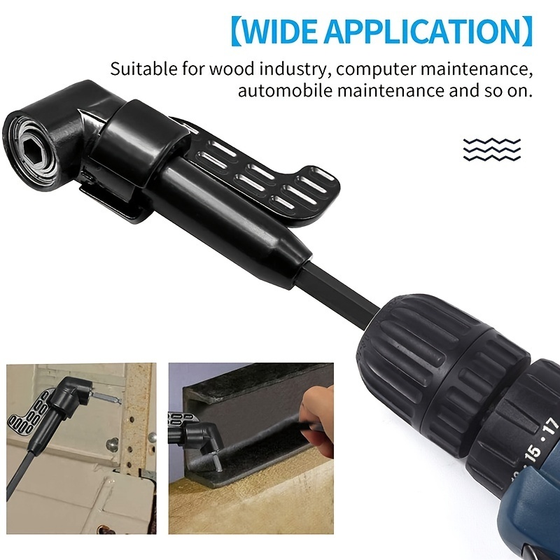105 Degrees Right Angle Hex Socket Driver Adapter 1/4-Inch Bit ...